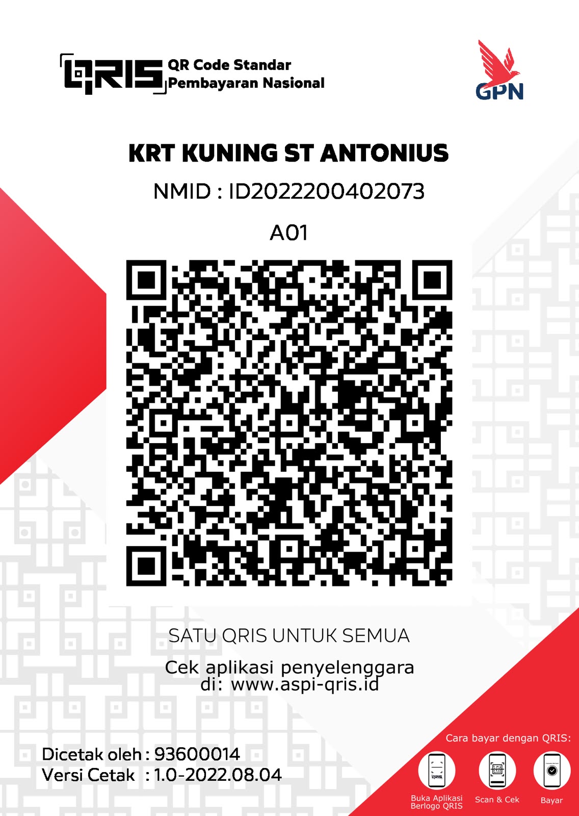 QRIS donasi 2 Paroki Santo Antonius Muntilan