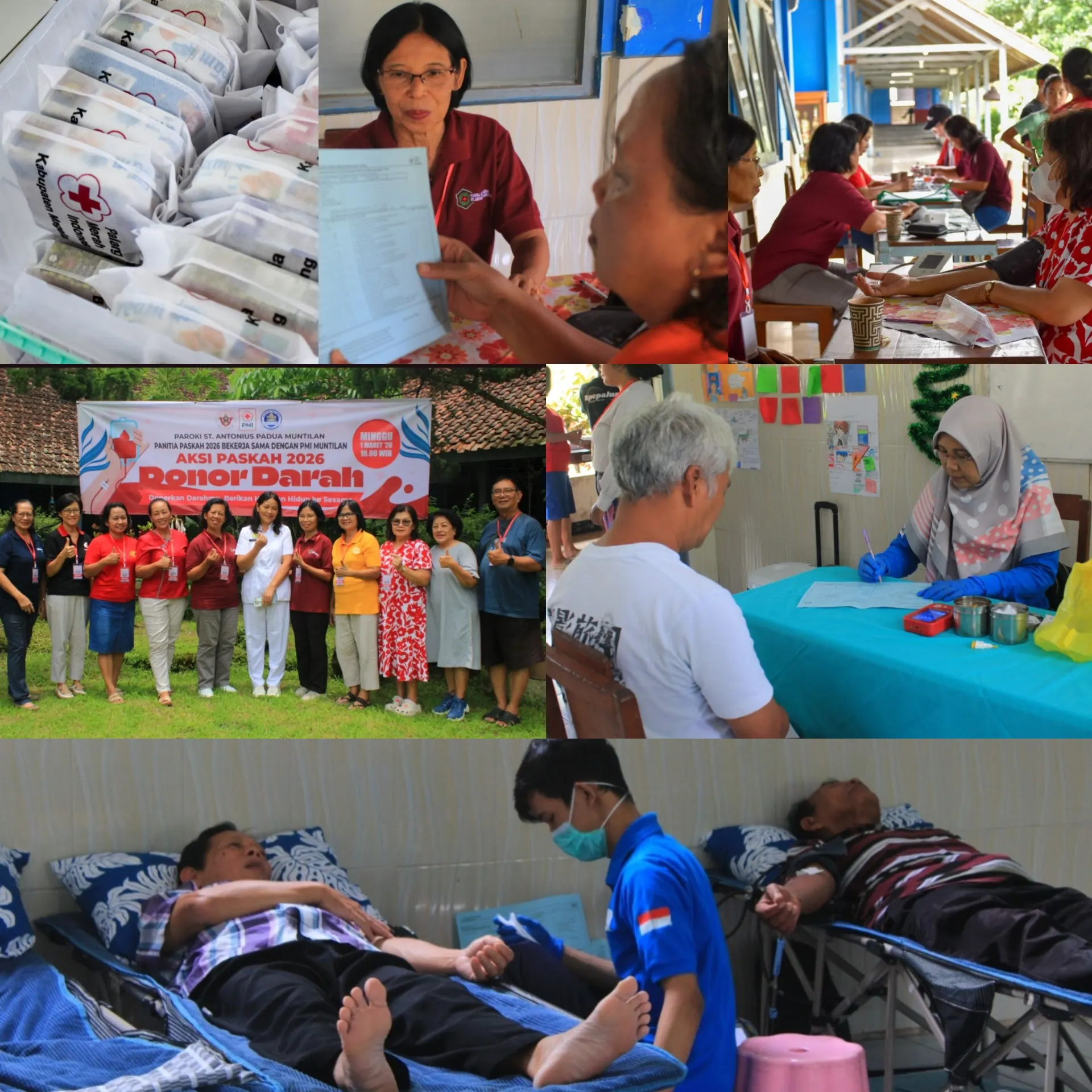 Aksi Donor Darah dalam rangka APP 2026 Paroki St. Antonius Muntilan