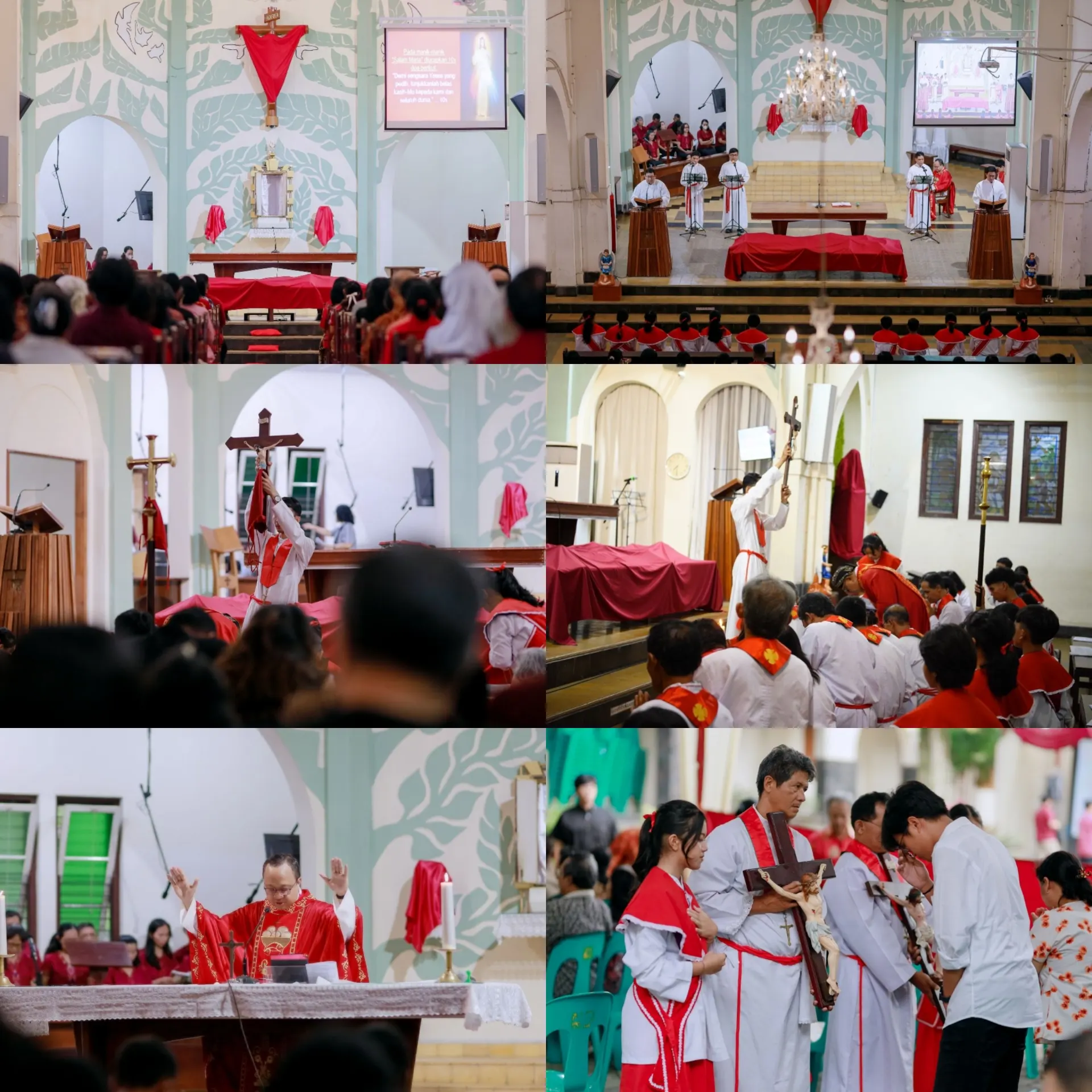 Ibadat Jumat Agung Paroki St. Antonius Muntilan