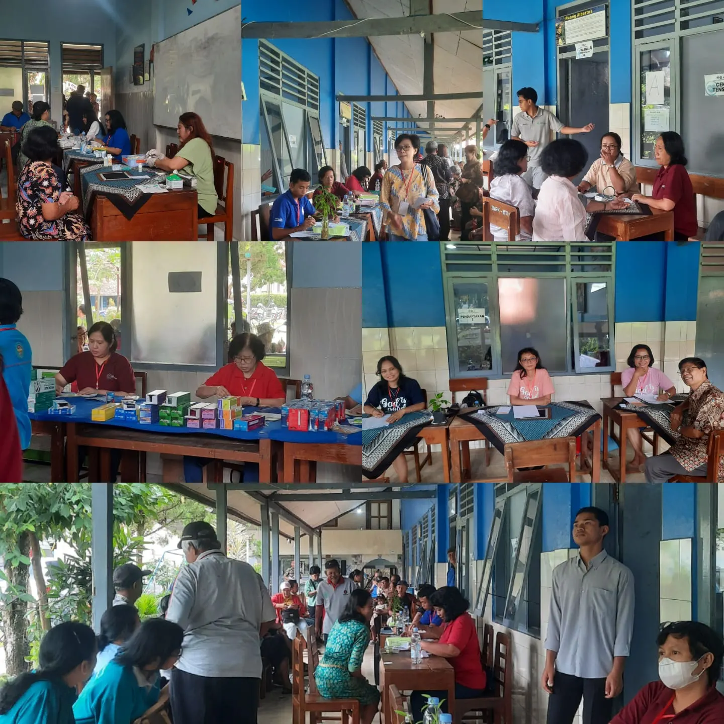 Pada tanggal 8 Maret 2026, Kegiatan Cek Kesehatan bagi umat di Paroki St. Antonius Padua Muntilan dari rangkaian kegiatan APP 2026