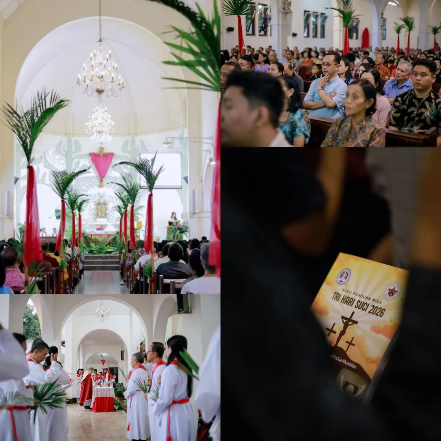 Perayaan Sabtu Palma di Paroki St. Antonius Padua Muntilan